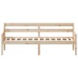 vidaXL Tagesbett ohne Matratze 75x190 cm Massivholz Kiefer vidaXL Tagesbett ohne Matratze 75x190 cm Massivholz Kiefer