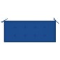 vidaXL Gartenbank mit Auflage 120 cm Massivholz Akazie vidaXL Gartenbank mit Auflage 120 cm Massivholz Akazie