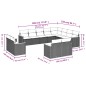 vidaXL 12-tlg. Garten-Sofagarnitur mit Kissen Beige Poly Rattan vidaXL 12-tlg. Garten-Sofagarnitur mit Kissen Beige Poly Rattan