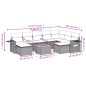 vidaXL 10-tlg. Garten-Sofagarnitur mit Kissen Beige Poly Rattan vidaXL 10-tlg. Garten-Sofagarnitur mit Kissen Beige Poly Rattan