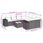 vidaXL 9-tlg. Garten-Sofagarnitur mit Kissen Beige Poly Rattan vidaXL 9-tlg. Garten-Sofagarnitur mit Kissen Beige Poly Rattan