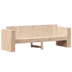 vidaXL Gartensofa 3-Sitzer 189x60x62 cm Massivholz Kiefer