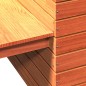 vidaXL Gartenbank mit Pflanzkübeln Braun 167,5x60x65 cm Kiefernholz vidaXL Gartenbank mit Pflanzkübeln Braun 167,5x60x65 cm Kiefernholz