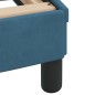 vidaXL Bettgestell mit Kopfteil Blau 160x200 cm Samt vidaXL Bettgestell mit Kopfteil Blau 160x200 cm Samt