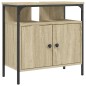 vidaXL Waschbeckenunterschrank Sonoma-Eiche 60x30x60 cm Holzwerkstoff vidaXL Waschbeckenunterschrank Sonoma-Eiche 60x30x60 cm Holzwerkstoff