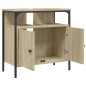 vidaXL Waschbeckenunterschrank Sonoma-Eiche 60x30x60 cm Holzwerkstoff vidaXL Waschbeckenunterschrank Sonoma-Eiche 60x30x60 cm Holzwerkstoff