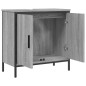 vidaXL Waschbeckenunterschrank Grau Sonoma 60x30x60 cm Holzwerkstoff vidaXL Waschbeckenunterschrank Grau Sonoma 60x30x60 cm Holzwerkstoff