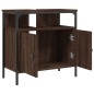 vidaXL Waschbeckenunterschrank Braun Eichen-Optik 60x30x60 cm vidaXL Waschbeckenunterschrank Braun Eichen-Optik 60x30x60 cm