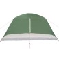 vidaXL Campingzelt 6 Personen Grün 412x370x190 cm 190T Taft vidaXL Campingzelt 6 Personen Grün 412x370x190 cm 190T Taft