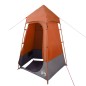vidaXL Sichtschutzzelt Grau und Orange 121x121x225 cm 190T Taft