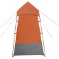 vidaXL Sichtschutzzelt Grau und Orange 121x121x225 cm 190T Taft