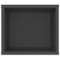 vidaXL TV-Hängeschrank Hochglanz-Grau 100x30x26,5 cm Holzwerkstoff vidaXL TV-Hängeschrank Hochglanz-Grau 100x30x26,5 cm Holzwerkstoff