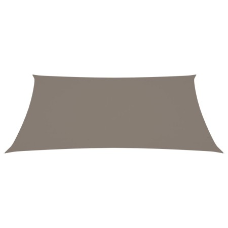 vidaXL Sonnensegel Oxford-Gewebe Rechteckig 3,5x5 m Taupe