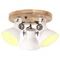 vidaXL Deckenlampe Industriestil 25 W Weiß 42x27 cm E27 vidaXL Deckenlampe Industriestil 25 W Weiß 42x27 cm E27