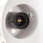 vidaXL Deckenlampe Industriestil 25 W Weiß 42x27 cm E27 vidaXL Deckenlampe Industriestil 25 W Weiß 42x27 cm E27