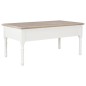 vidaXL Couchtisch Weiß 100×55×45 cm Holz vidaXL Couchtisch Weiß 100×55×45 cm Holz