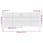 vidaXL Gartentor Anthrazit 400x200 cm Stahl vidaXL Gartentor Anthrazit 400x200 cm Stahl