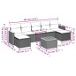 vidaXL 8-tlg. Garten-Sofagarnitur mit Kissen Schwarz Poly Rattan vidaXL 8-tlg. Garten-Sofagarnitur mit Kissen Schwarz Poly Rattan