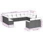 vidaXL 12-tlg. Garten-Sofagarnitur mit Kissen Beige Poly Rattan vidaXL 12-tlg. Garten-Sofagarnitur mit Kissen Beige Poly Rattan