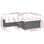 vidaXL 11-tlg. Garten-Sofagarnitur mit Kissen Schwarz Poly Rattan vidaXL 11-tlg. Garten-Sofagarnitur mit Kissen Schwarz Poly Rattan