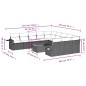 vidaXL 12-tlg. Garten-Sofagarnitur mit Kissen Beige Poly Rattan vidaXL 12-tlg. Garten-Sofagarnitur mit Kissen Beige Poly Rattan