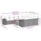 vidaXL 11-tlg. Garten-Sofagarnitur mit Kissen Beige Poly Rattan vidaXL 11-tlg. Garten-Sofagarnitur mit Kissen Beige Poly Rattan