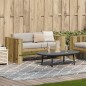 vidaXL Gartensofa 2-Sitzer 134x60x62 cm Kiefernholz Imprägniert vidaXL Gartensofa 2-Sitzer 134x60x62 cm Kiefernholz Imprägniert