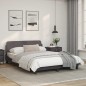 vidaXL Bettgestell mit Kopfteil Grau 120x200 cm Kunstleder vidaXL Bettgestell mit Kopfteil Grau 120x200 cm Kunstleder