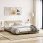 vidaXL Bettgestell mit Kopfteil Creme 160x200 cm Stoff vidaXL Bettgestell mit Kopfteil Creme 160x200 cm Stoff