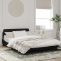 vidaXL Bettgestell mit Kopfteil Schwarz 120x200 cm Samt vidaXL Bettgestell mit Kopfteil Schwarz 120x200 cm Samt
