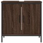 vidaXL Waschbeckenunterschrank Braun Eichen-Optik 60x30x60 cm vidaXL Waschbeckenunterschrank Braun Eichen-Optik 60x30x60 cm
