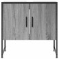 vidaXL Waschbeckenunterschrank Grau Sonoma 60x33x60 cm Holzwerkstoff vidaXL Waschbeckenunterschrank Grau Sonoma 60x33x60 cm Holzwerkstoff