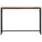 vidaXL Konsolentisch 110x30x75 cm Raues Massivholz Mango und Eisen vidaXL Konsolentisch 110x30x75 cm Raues Massivholz Mango und Eisen