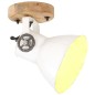 vidaXL Wand-/Deckenlampen Industriestil 2 Stk. Weiß 20x25 cm E27 vidaXL Wand-/Deckenlampen Industriestil 2 Stk. Weiß 20x25 cm E27