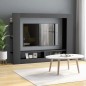 vidaXL TV-Schrank Grau 152x22x113 cm Holzwerkstoff vidaXL TV-Schrank Grau 152x22x113 cm Holzwerkstoff