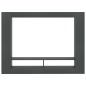 vidaXL TV-Schrank Grau 152x22x113 cm Holzwerkstoff vidaXL TV-Schrank Grau 152x22x113 cm Holzwerkstoff