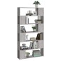 vidaXL Bücherregal/Raumteiler Grau Sonoma 100x24x188 cm vidaXL Bücherregal/Raumteiler Grau Sonoma 100x24x188 cm