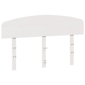 vidaXL Kopfteil Weiß 160 cm Massivholz Kiefer
