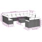 vidaXL 13-tlg. Garten-Sofagarnitur mit Kissen Beige Poly Rattan vidaXL 13-tlg. Garten-Sofagarnitur mit Kissen Beige Poly Rattan