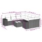 vidaXL 9-tlg. Garten-Sofagarnitur mit Kissen Beige Poly Rattan vidaXL 9-tlg. Garten-Sofagarnitur mit Kissen Beige Poly Rattan