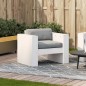 vidaXL Gartensessel Weiß 79x60x62 cm Massivholz Kiefer vidaXL Gartensessel Weiß 79x60x62 cm Massivholz Kiefer
