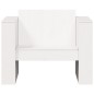 vidaXL Gartensessel Weiß 79x60x62 cm Massivholz Kiefer vidaXL Gartensessel Weiß 79x60x62 cm Massivholz Kiefer