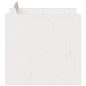 vidaXL Gartensessel Weiß 79x60x62 cm Massivholz Kiefer vidaXL Gartensessel Weiß 79x60x62 cm Massivholz Kiefer