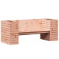vidaXL Gartenbank mit Pflanzkübeln 167,5x60x65 cm Massivholz Douglasie vidaXL Gartenbank mit Pflanzkübeln 167,5x60x65 cm Massivholz Douglasie
