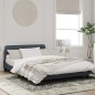vidaXL Bettgestell mit Kopfteil Dunkelgrau 120x200 cm Samt vidaXL Bettgestell mit Kopfteil Dunkelgrau 120x200 cm Samt