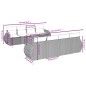 vidaXL 9-tlg. Garten-Sofagarnitur mit Kissen Beige Poly Rattan vidaXL 9-tlg. Garten-Sofagarnitur mit Kissen Beige Poly Rattan