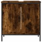 vidaXL Waschbeckenunterschrank Räuchereiche 60x30x60 cm Holzwerkstoff vidaXL Waschbeckenunterschrank Räuchereiche 60x30x60 cm Holzwerkstoff