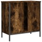vidaXL Waschbeckenunterschrank Räuchereiche 60x30x60 cm Holzwerkstoff vidaXL Waschbeckenunterschrank Räuchereiche 60x30x60 cm Holzwerkstoff