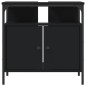 vidaXL Waschbeckenunterschrank Schwarz 60x30x60 cm Holzwerkstoff vidaXL Waschbeckenunterschrank Schwarz 60x30x60 cm Holzwerkstoff