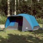 vidaXL Campingzelt 6 Personen Blau 412x370x190 cm 190T Taft vidaXL Campingzelt 6 Personen Blau 412x370x190 cm 190T Taft